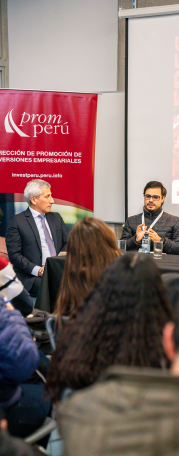 Evento organizado por la Dirección de Promoción de Inversiones Empresariales - PROMPERÚ